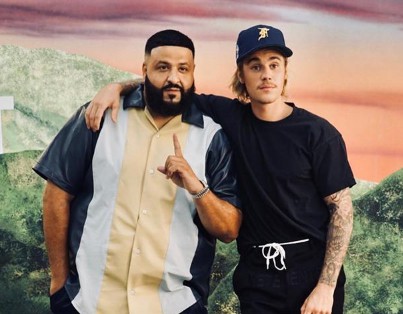 DJ Khaled with Justin Bieber